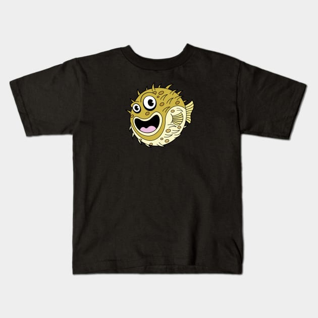 Blowfish Kids T-Shirt by AndysocialIndustries